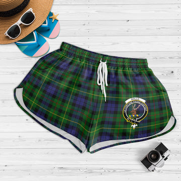 Rollo Tartan Womens Shorts with Family Crest