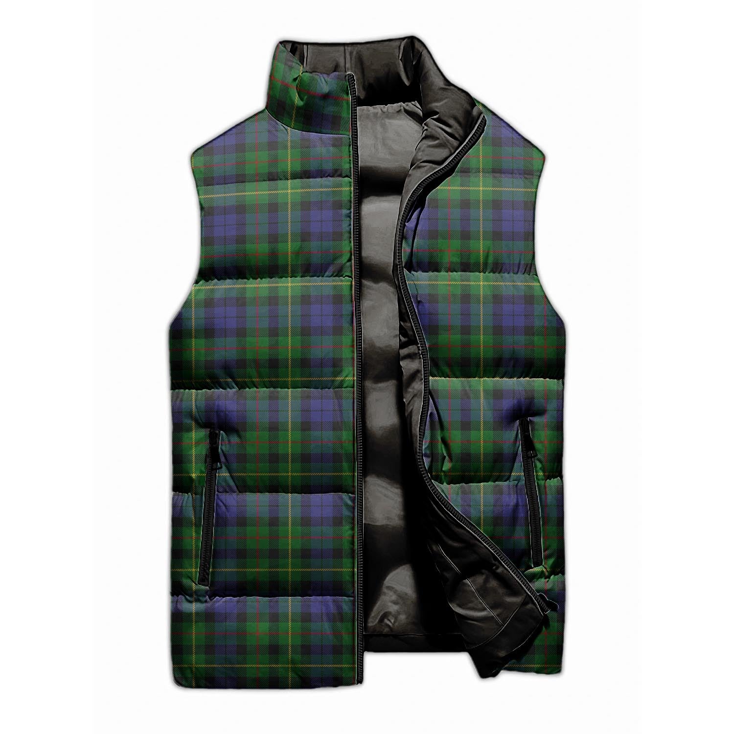 Rollo Tartan Sleeveless Puffer Jacket - Tartanvibesclothing