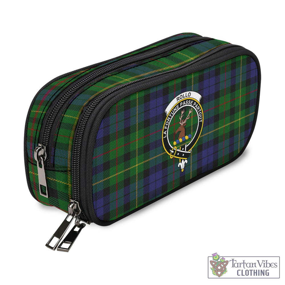 Tartan Vibes Clothing Rollo Tartan Pen and Pencil Case with Family Crest