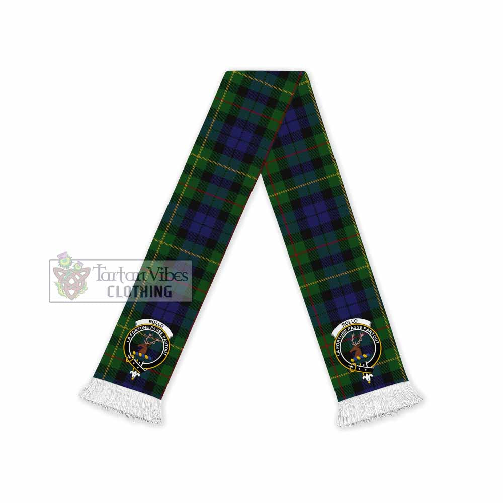 Tartan Vibes Clothing Rollo Tartan Ruffneck Scarf with Family Crest