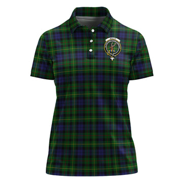 Rollo Tartan Polo Shirt with Family Crest For Women