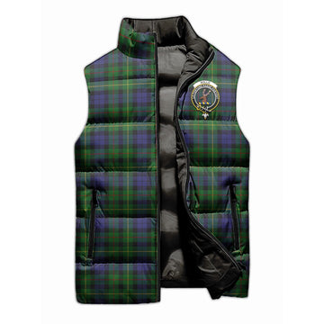 Rollo Tartan Sleeveless Puffer Jacket with Family Crest