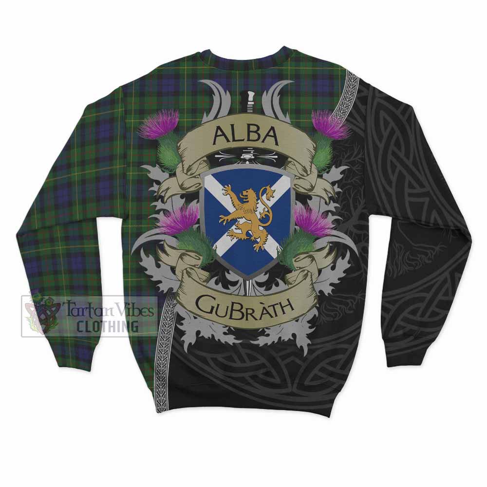 Tartan Vibes Clothing Rollo Tartan Family Crest Sweatshirt Lion Rampant Royal Thistle Shield Celtic Inspired
