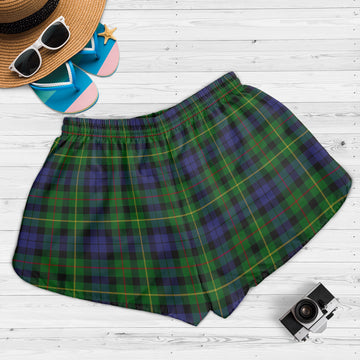 Rollo Tartan Womens Shorts with Family Crest