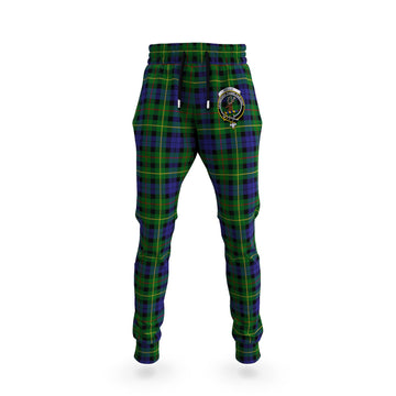 Rollo Tartan Joggers Pants with Family Crest