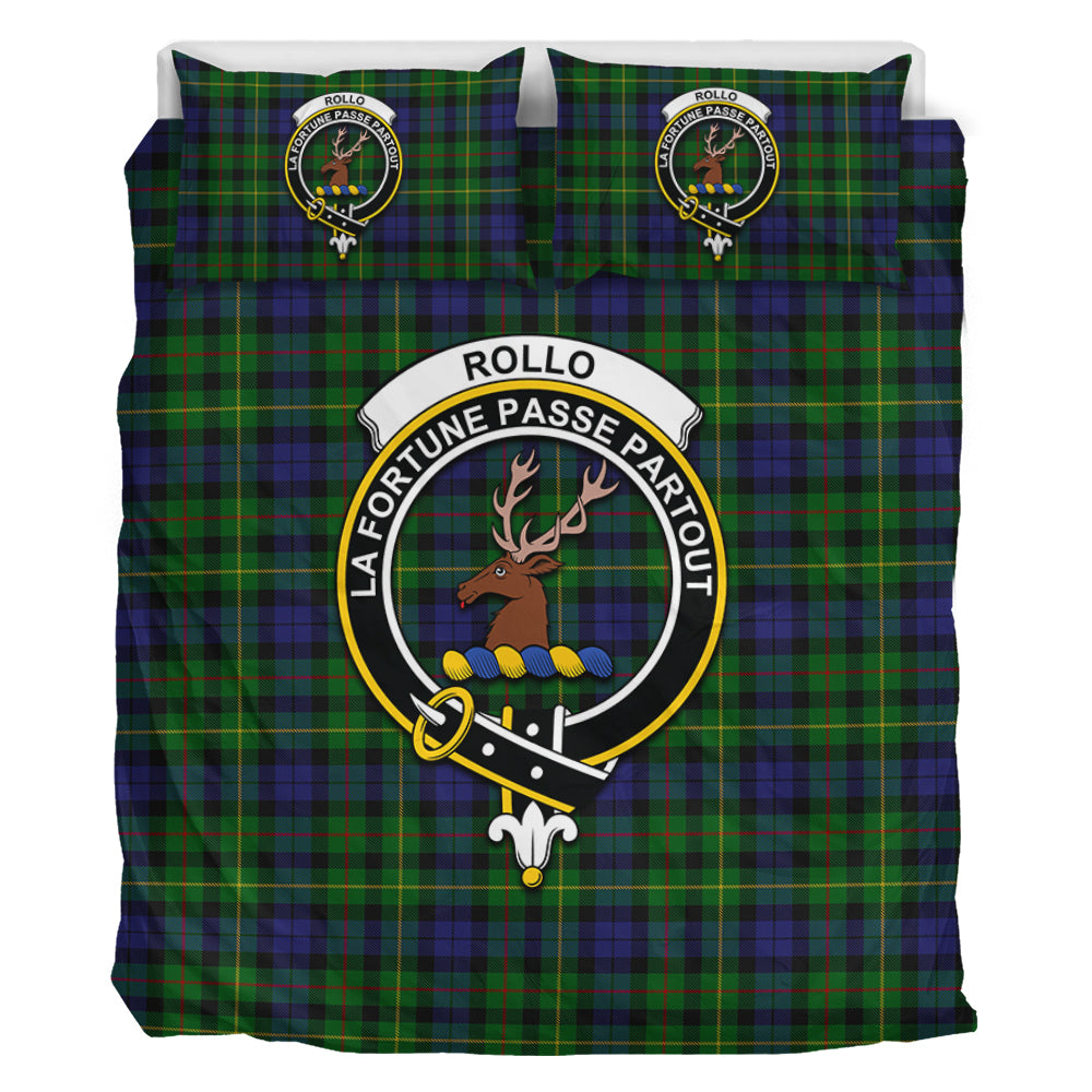 Halkerston Family Tartan Crest Bedding Set main image 1