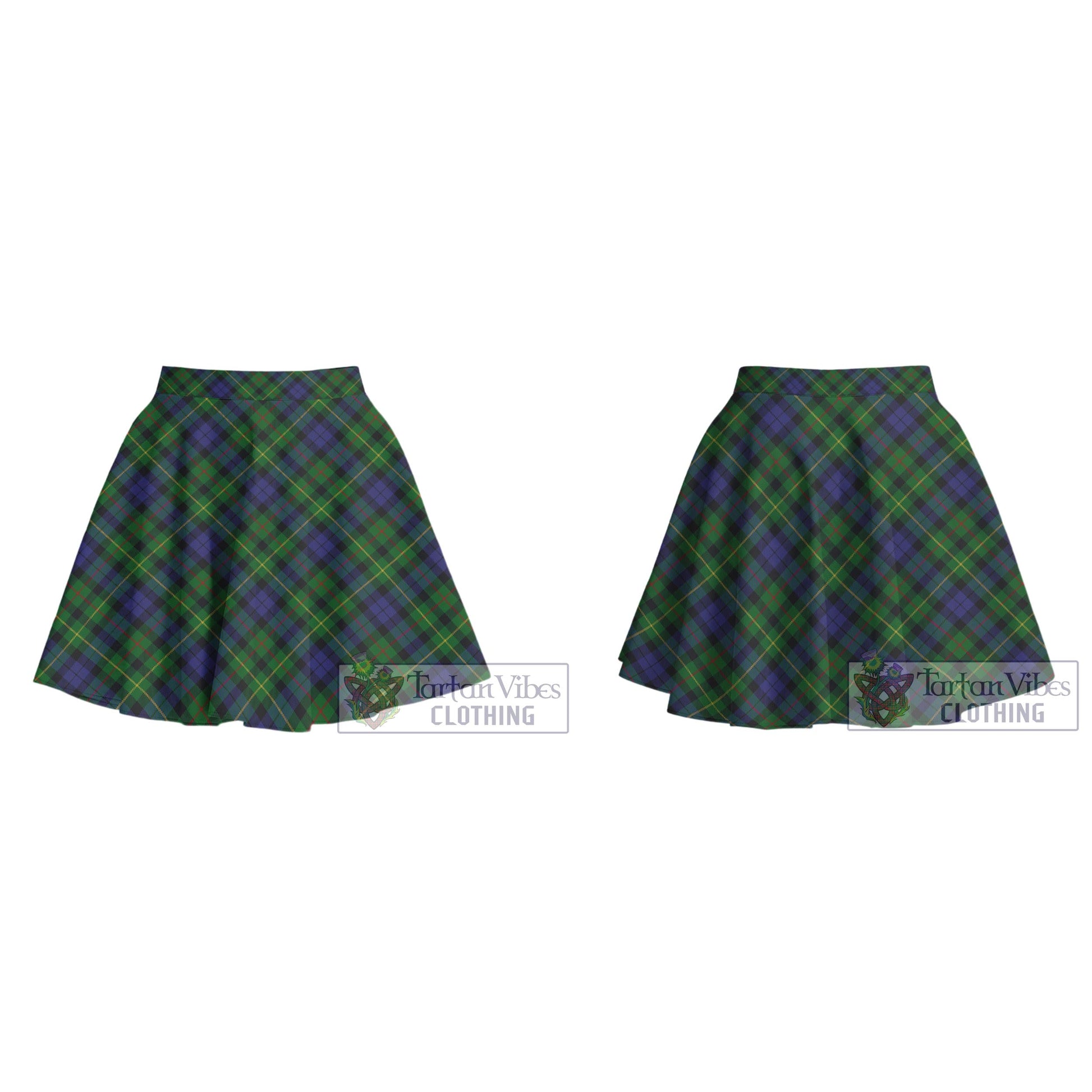 Tartan Vibes Clothing Rollo Tartan Women's Plated Mini Skirt
