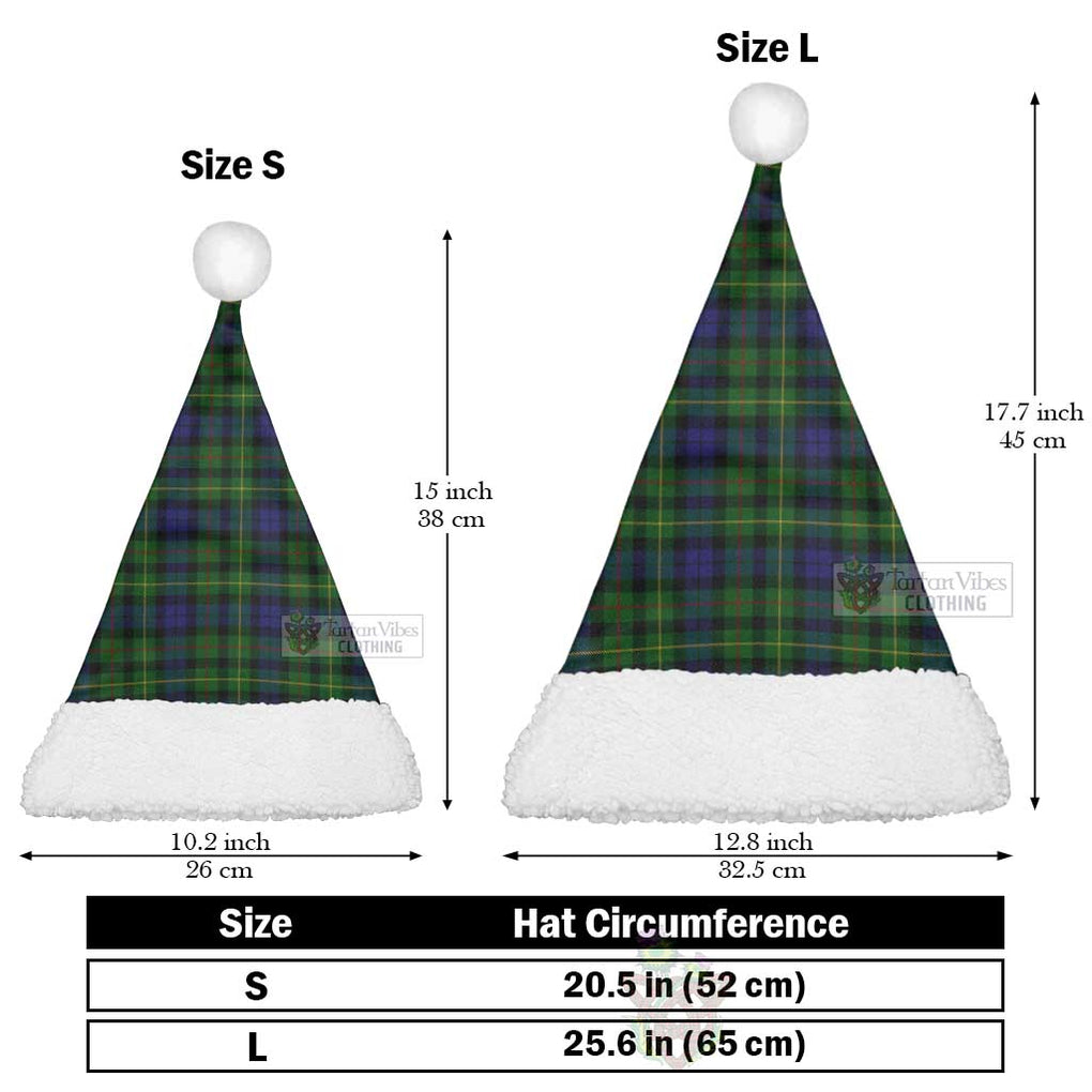 Tartan Vibes Clothing Rollo Tartan Christmas Santa Hats