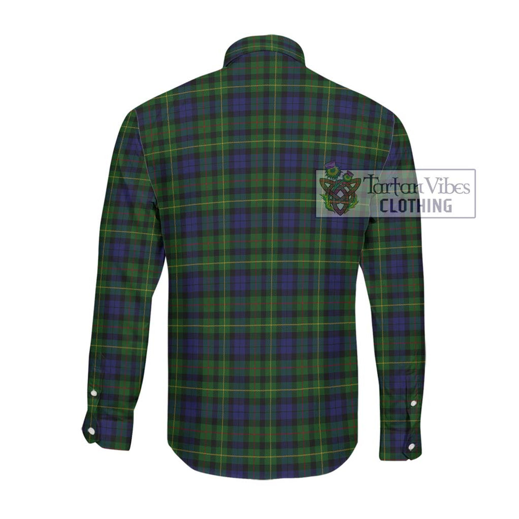 Rollo Tartan Long Sleeve Button Shirt with Family Crest DNA In Me Style - Tartanvibesclothing Shop