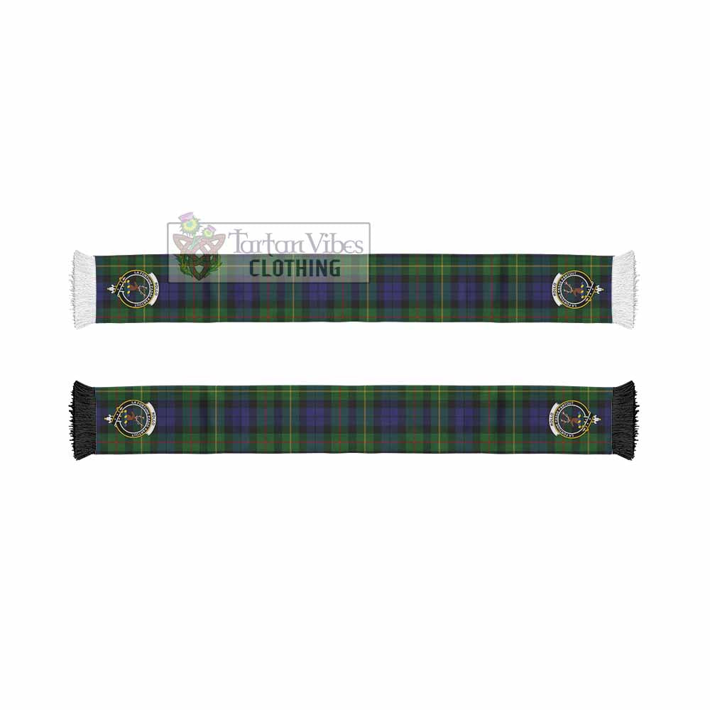 Tartan Vibes Clothing Rollo Tartan Ruffneck Scarf with Family Crest