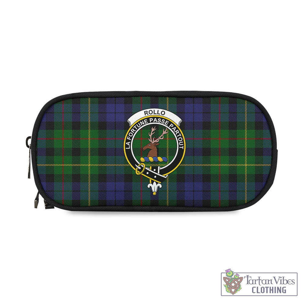 Tartan Vibes Clothing Rollo Tartan Pen and Pencil Case with Family Crest