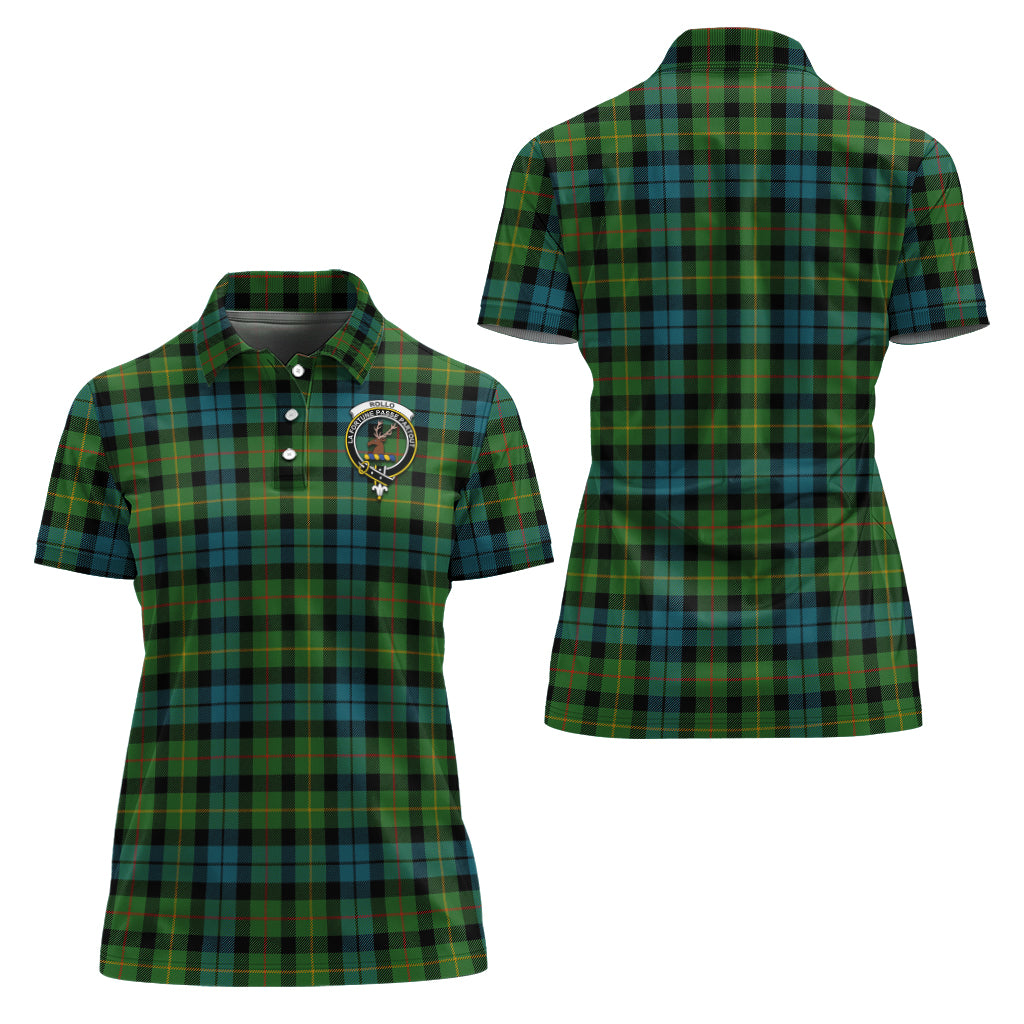 rollo-ancient-tartan-polo-shirt-with-family-crest-for-women