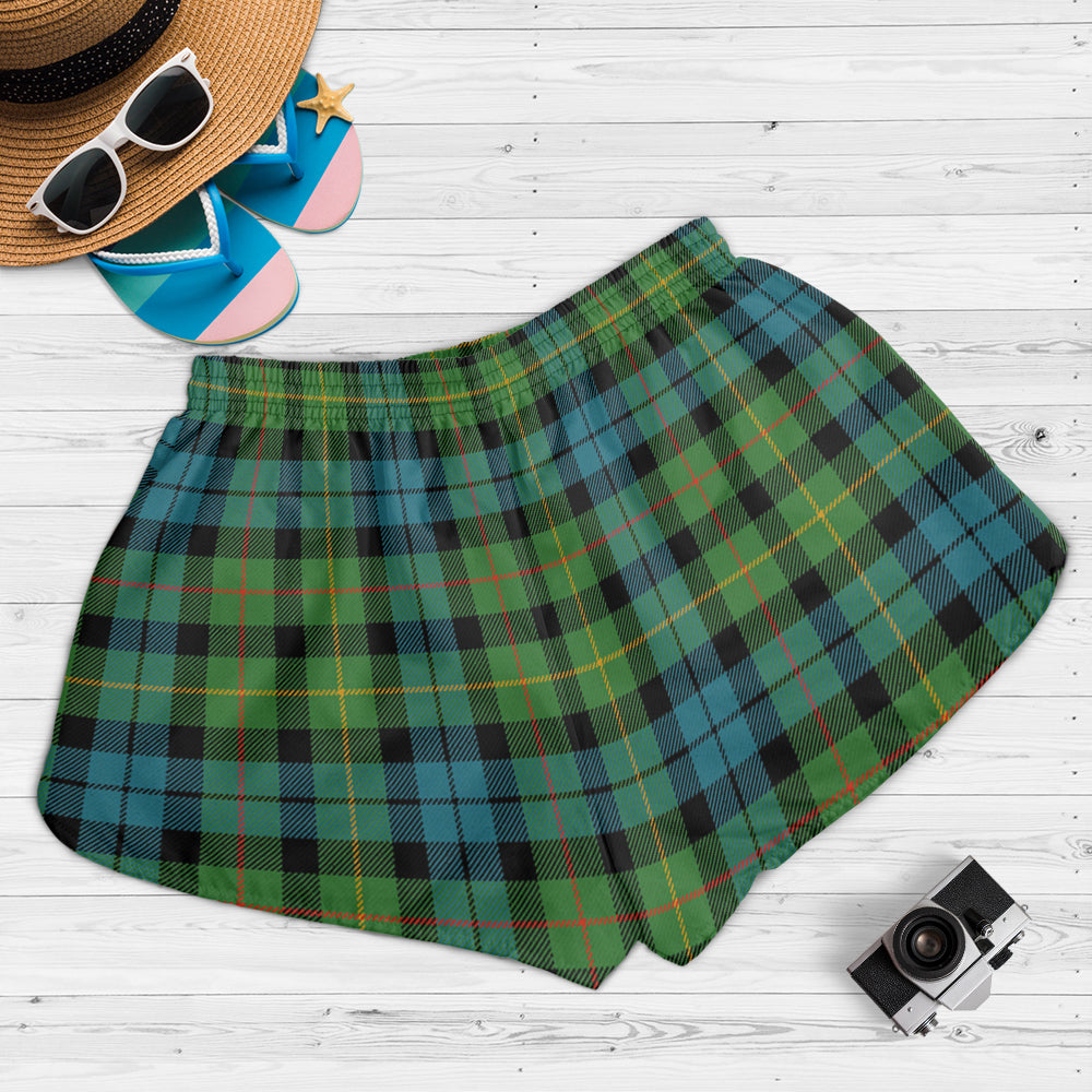 rollo-ancient-tartan-womens-shorts-with-family-crest