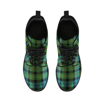 Rollo Ancient Tartan Leather Boots