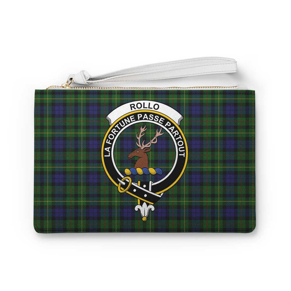 Tartan Vibes Clothing Rollo Family Crest Tartan Clutch Bag
