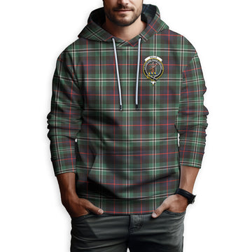 Rollo Hunting Tartan Hoodie with Family Crest