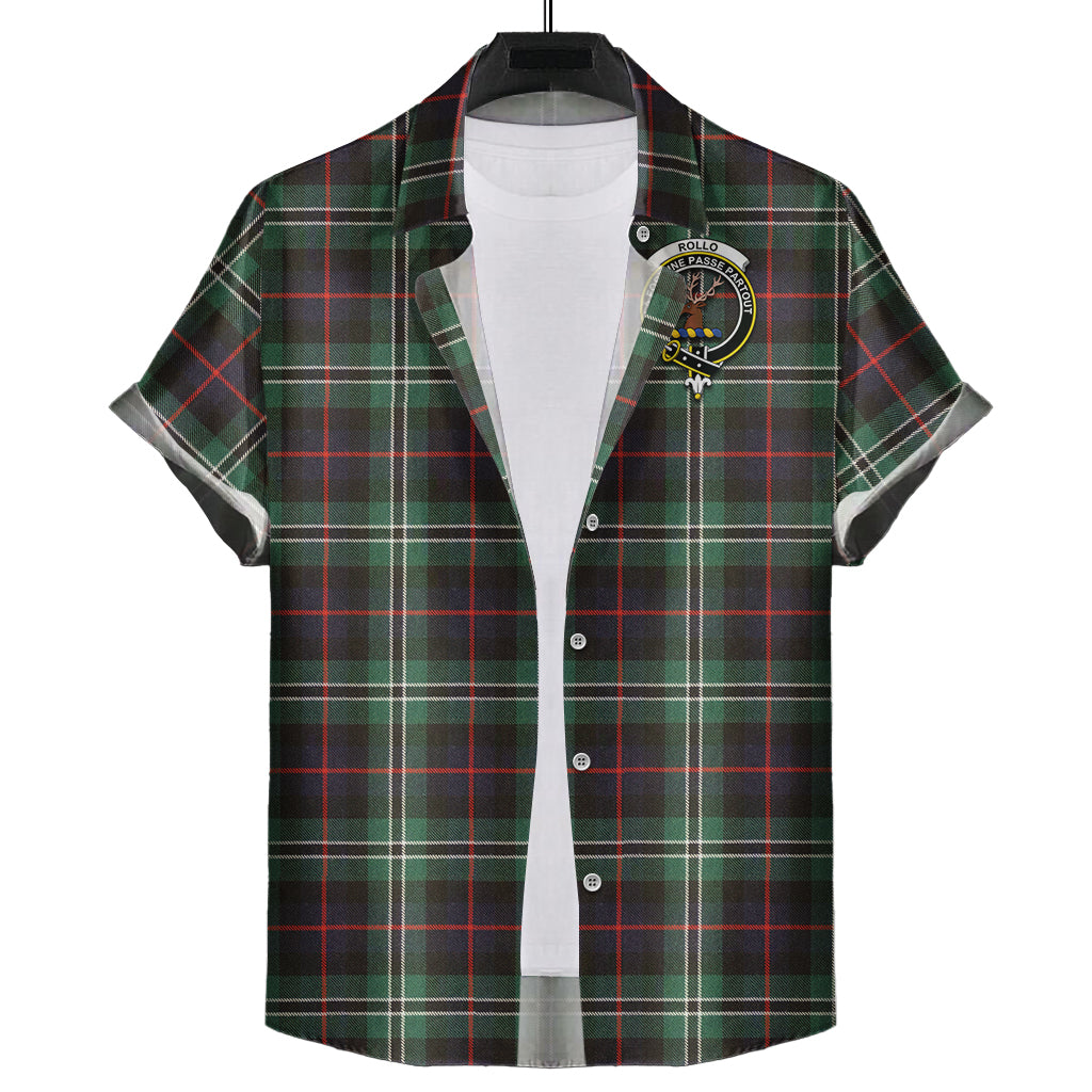 rollo-hunting-tartan-short-sleeve-button-down-shirt-with-family-crest
