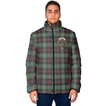 Rollo Hunting Tartan Padded Jacket with Family Crest