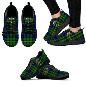 Rollo Modern Tartan Sneakers with Family Crest