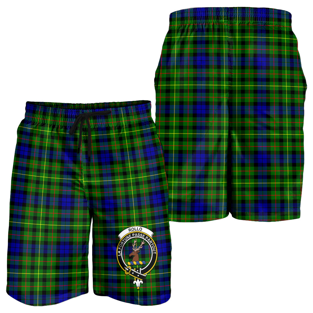 rollo-modern-tartan-mens-shorts-with-family-crest