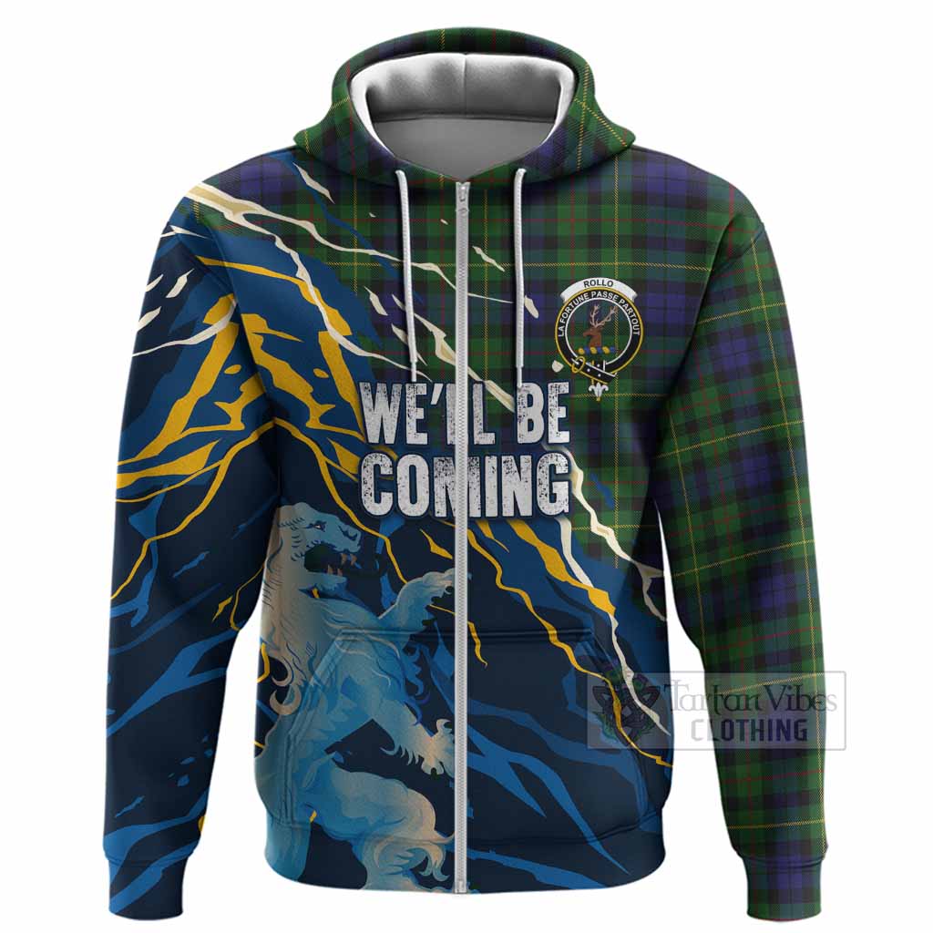 Rollo Scotland Tartan Hoodie WC2026 Football - We'll Be Coming