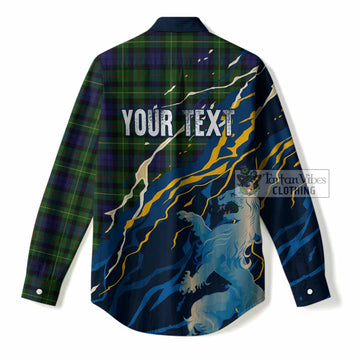 Rollo Scotland Tartan Women Casual Shirt WC2026 Football - We'll Be Coming