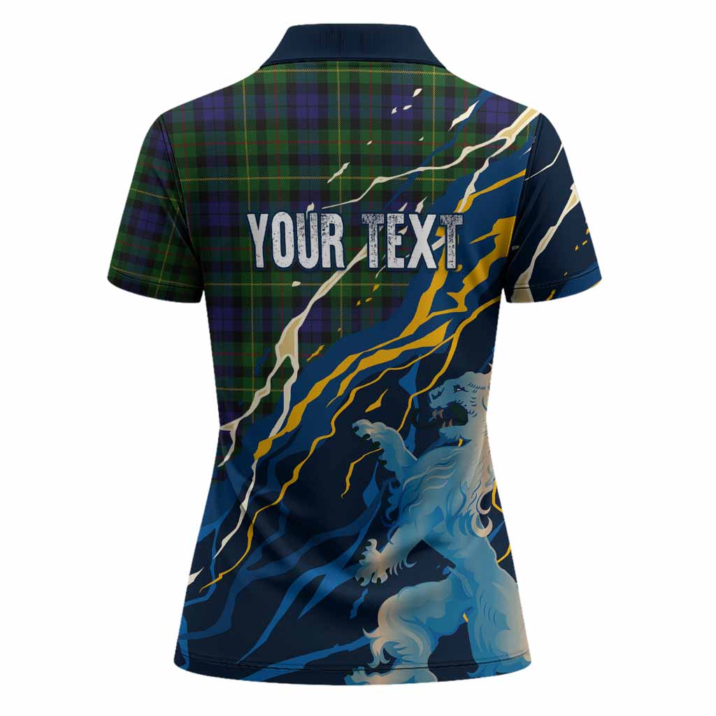 Rollo Scotland Tartan Women Polo Shirt WC2026 Football - We'll Be Coming