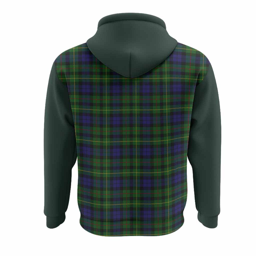 Rollo Tartan Accent Hoodie with Family Crest