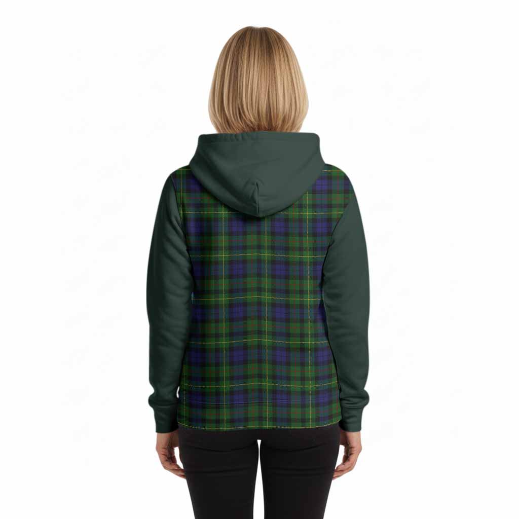Rollo Tartan Accent Hoodie with Family Crest