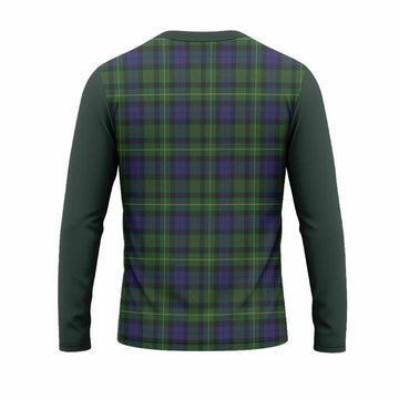 Rollo Tartan Accent Long Sleeve T-Shirt with Family Crest