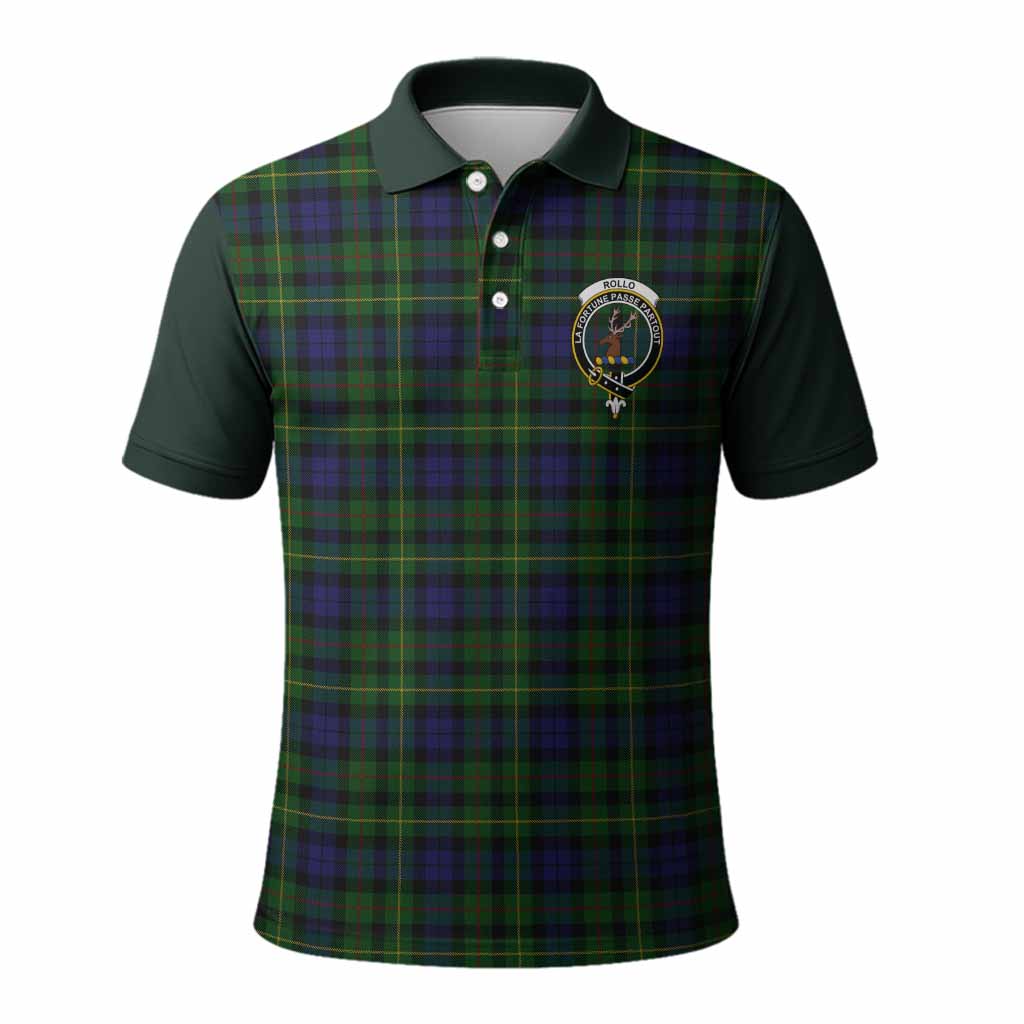 Rollo Tartan Accent Polo Shirt with Family Crest