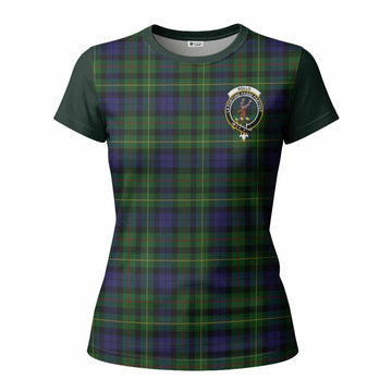 Rollo Tartan Accent Women T shirt with Family Crest