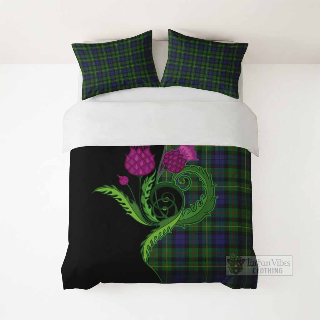 Rollo Tartan Bedding Set Traditional Scottish Thistle - Tartan Vibes Clothing