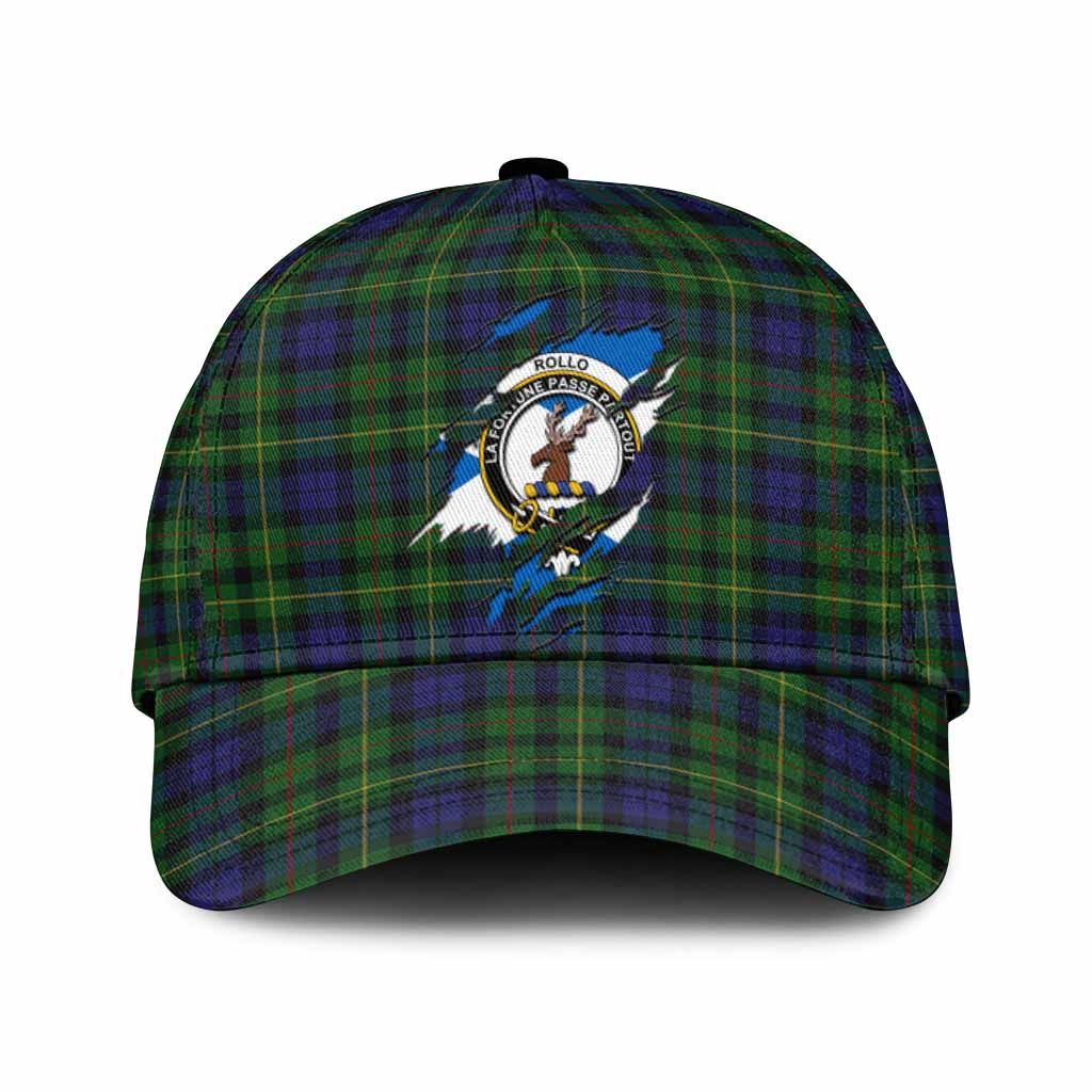 Rollo Tartan Classic Cap with Family Crest In Me Style