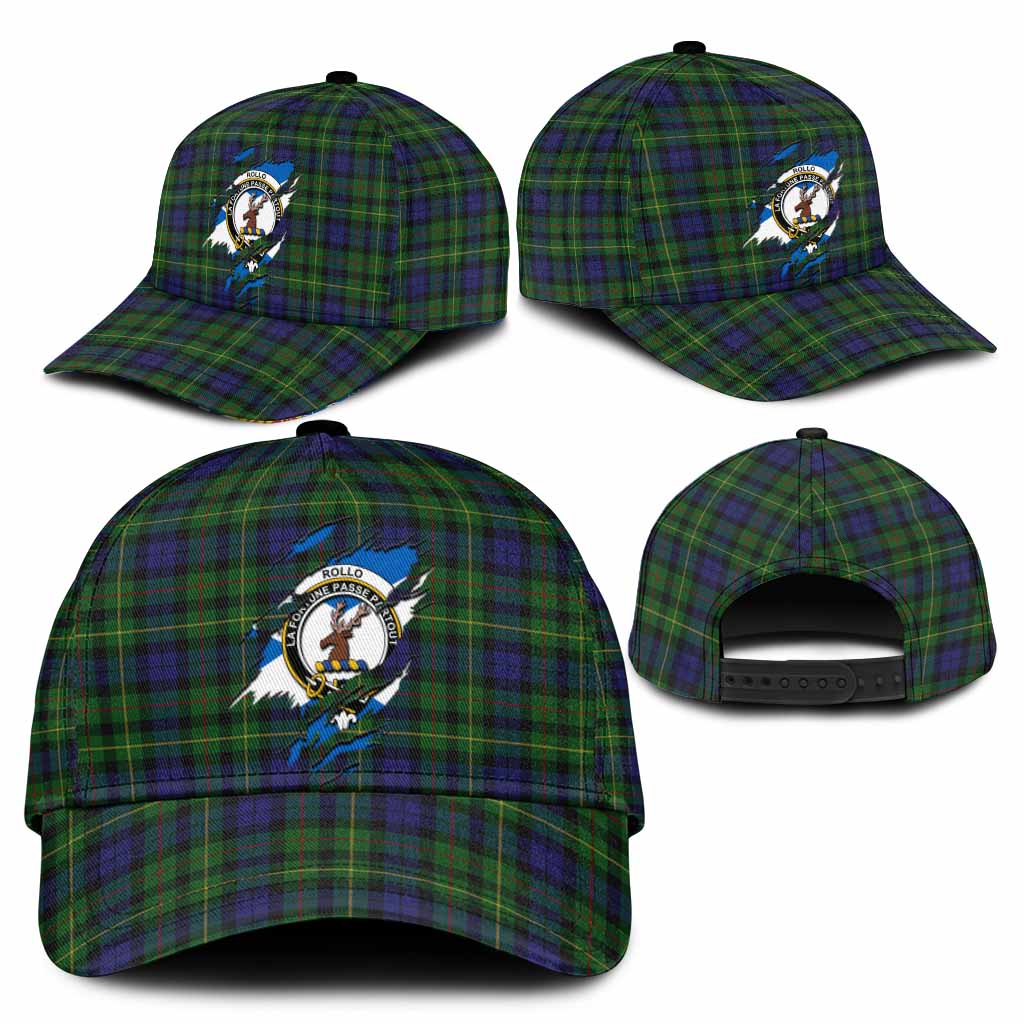 Rollo Tartan Classic Cap with Family Crest In Me Style