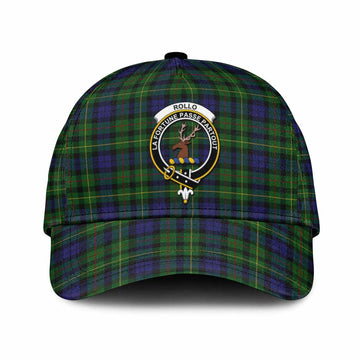 Rollo Tartan Classic Cap with Family Crest