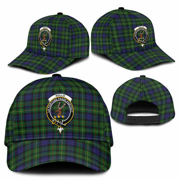Rollo Tartan Classic Cap with Family Crest