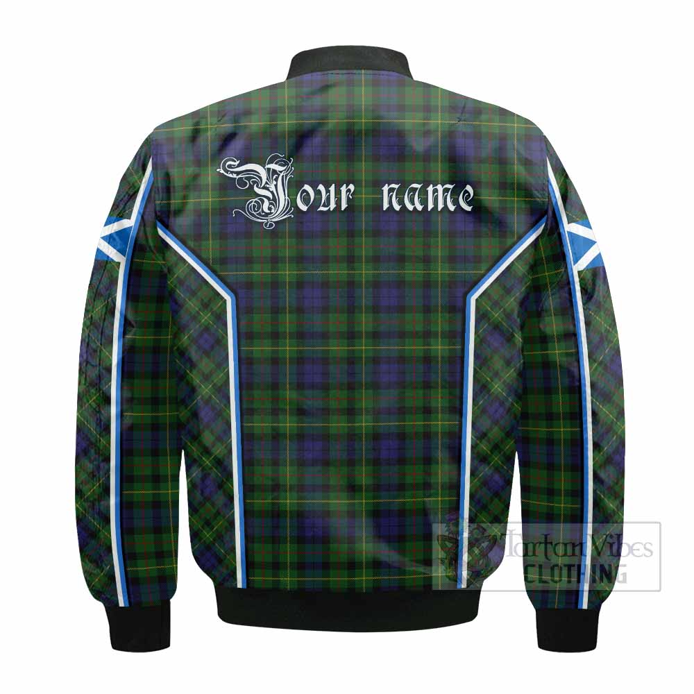 Rollo Tartan Crest Bomber Jacket Scotland Coat of Arm Flag Style - Tartan Vibes Clothing