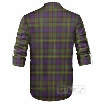 Rollo Tartan Crest Ghillie Shirt Ferocious Lion Style