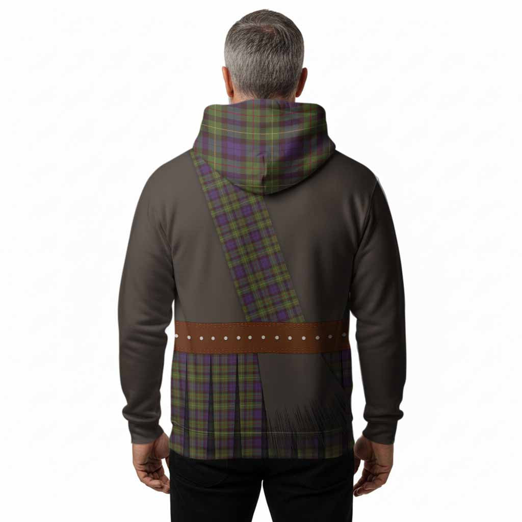 Rollo Tartan Crest Hoodie Kilt Costume Style