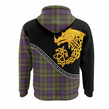 Rollo Tartan Crest Hoodie Legendary Dragon Knot Half Style
