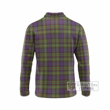Rollo Tartan Crest Long Sleeve Polo Shirt Ferocious Lion Style