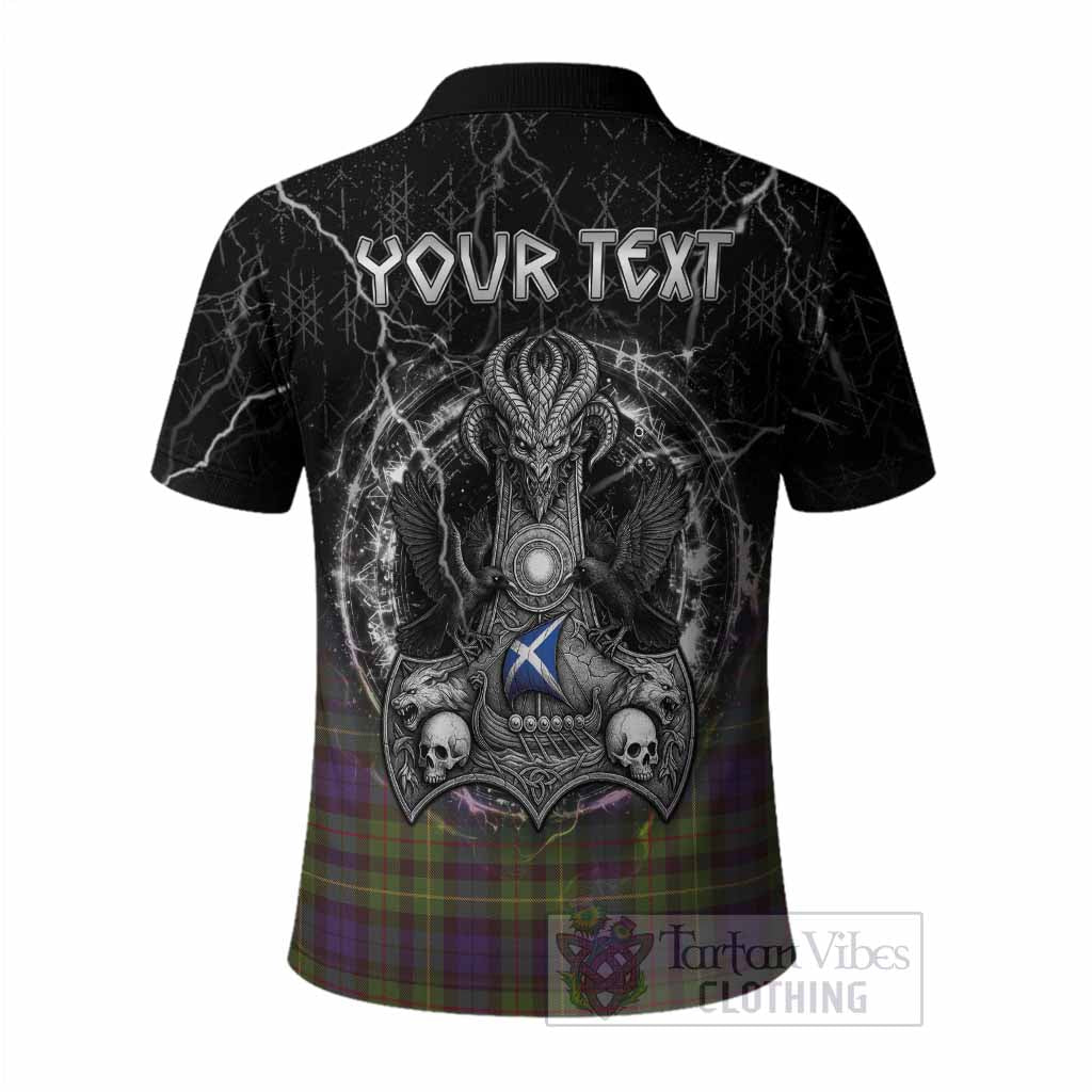 Rollo Tartan Crest Polo Shirt Celtic Odin's Raven Legacy