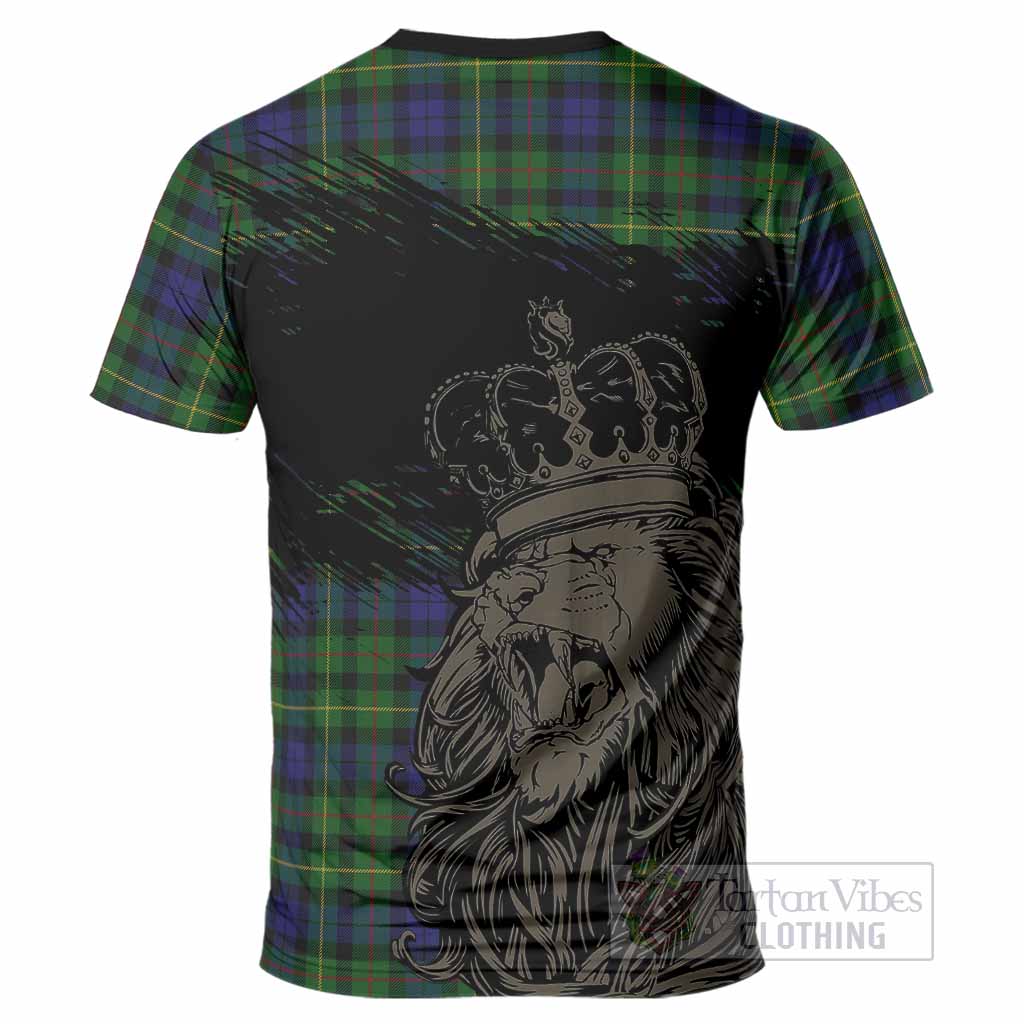 Rollo Tartan Crest T-Shirt Crowned Lion Heritage Style