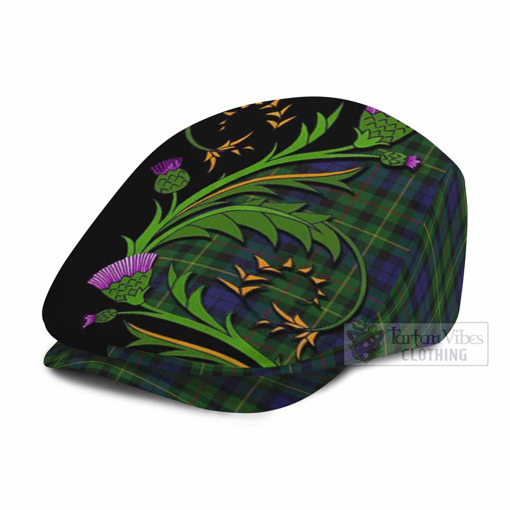 Rollo Tartan Flat Cap, Jeff Cap Scottish Thistle Pride Heritage Art - Tartan Vibes Clothing