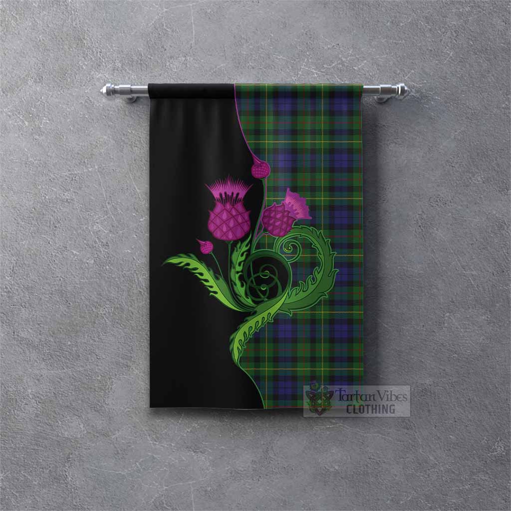 Rollo Tartan Gonfalon Traditional Scottish Thistle Rectangle - Tartan Vibes Clothing