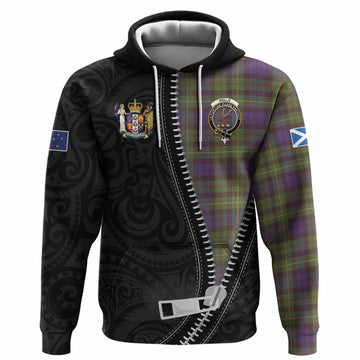 Rollo Tartan Hoodie New Zealand Pattern Unique Zipper Stylized