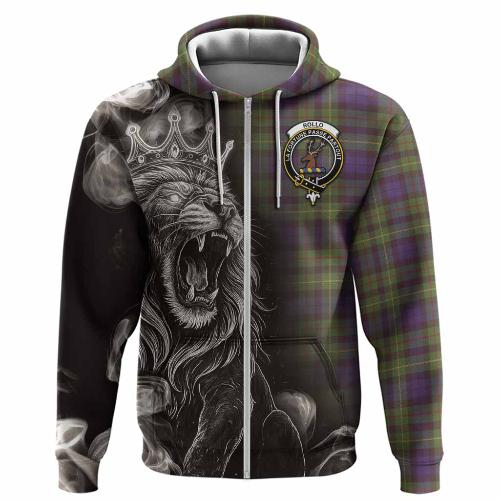 Rollo Tartan Hoodie Roaring Lion Heritage
