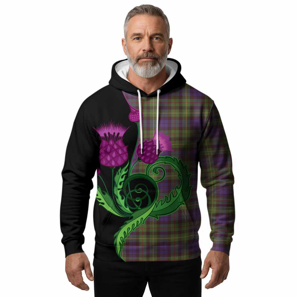 Rollo Tartan Hoodie Traditional Scottish Thistle