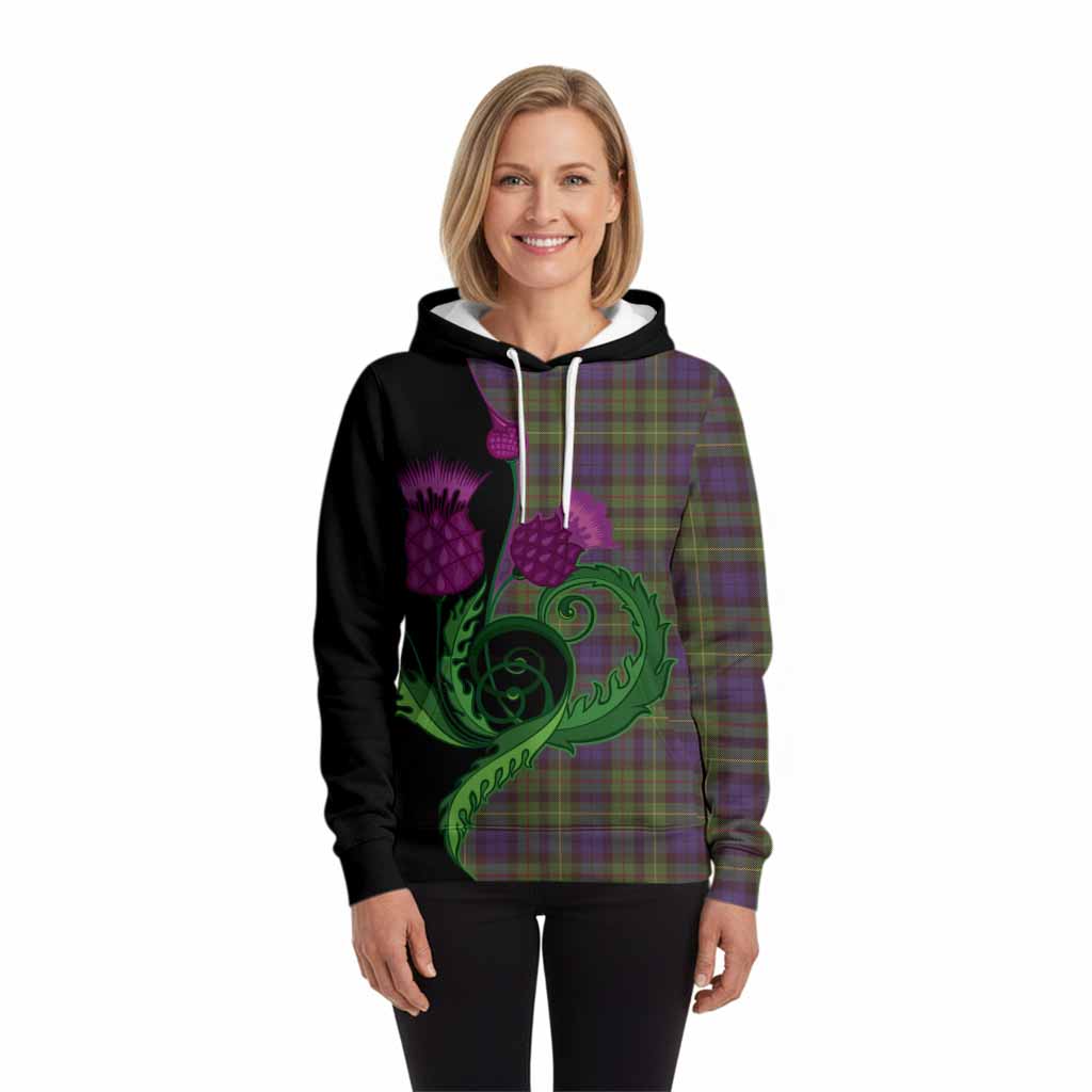 Rollo Tartan Hoodie Traditional Scottish Thistle